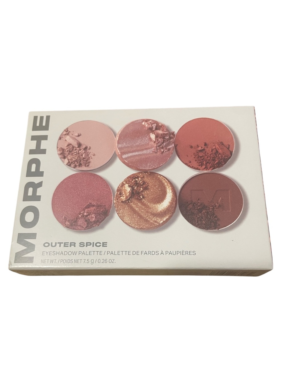 MORPHE ChromaPlus Blend 6-Pan Eyeshadow Palette Outer Spice NEW NIB